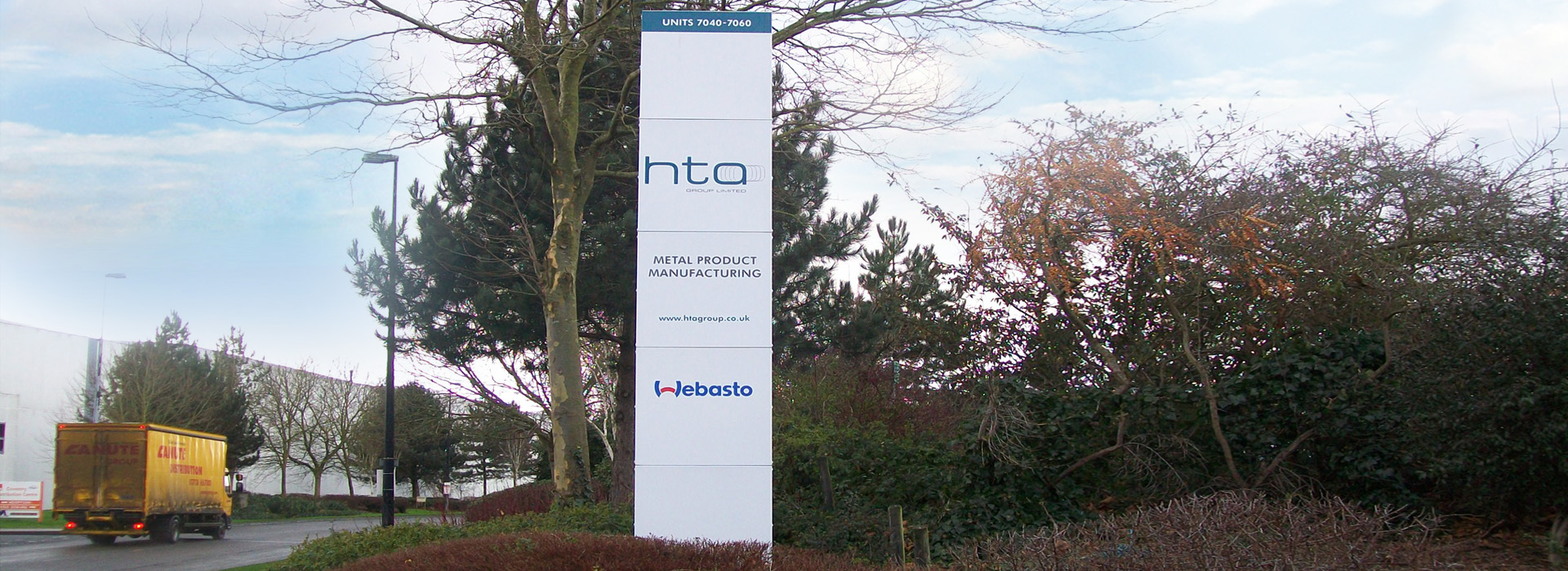 Bespoke totem signs