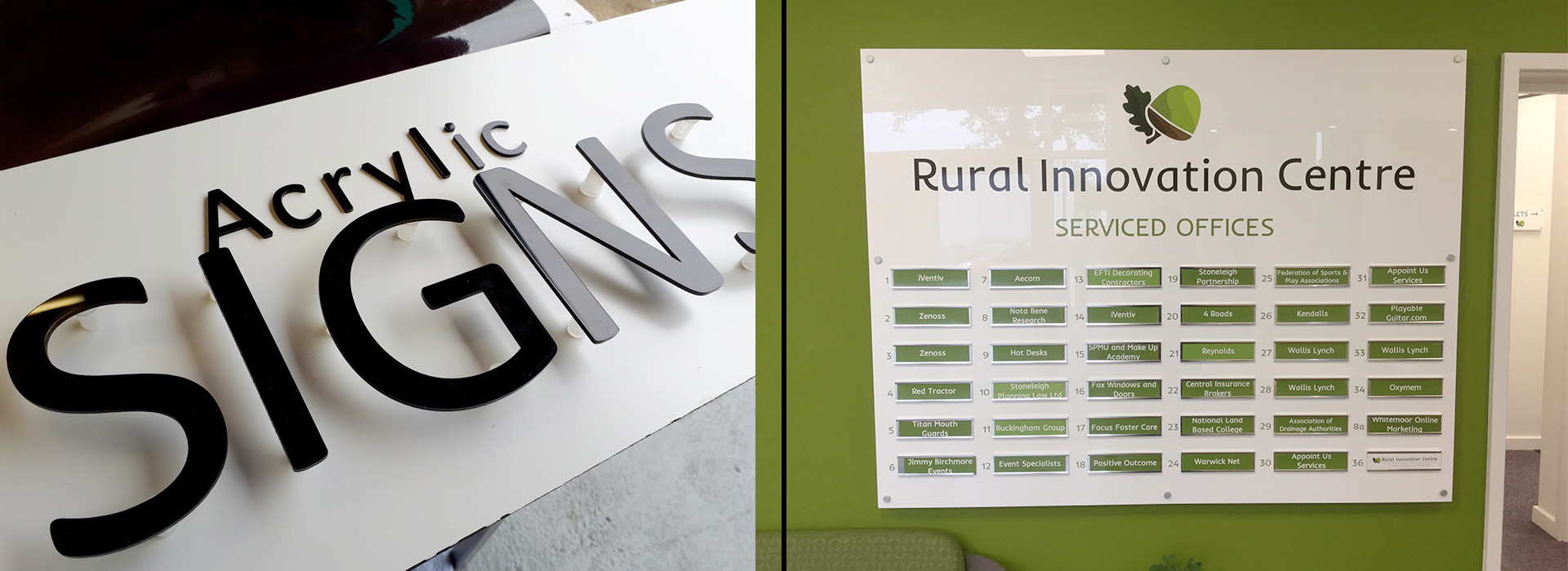 Acrylic Signs